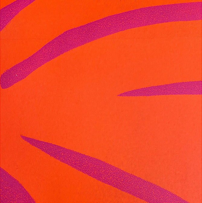 Blooming (roze & oranje)